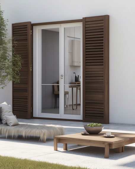 Persiane in alluminio Kira Finestre – protezione solare e sicurezza con design tradizionale o moderno